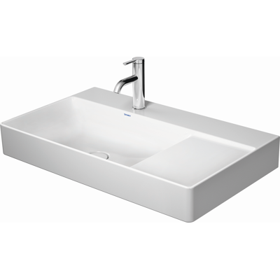 Lavabo Duravit DuraSquare - Mural, 800mm - Publicité Lavabo Duravit DuraSquare - Mural, 800mm - Publicité