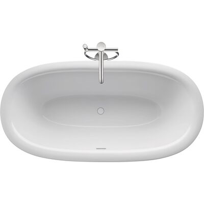 Duravit White Tulip baignoire autoportante - Baignoire - Publicité Duravit White Tulip baignoire autoportante - Baignoire - Publicité