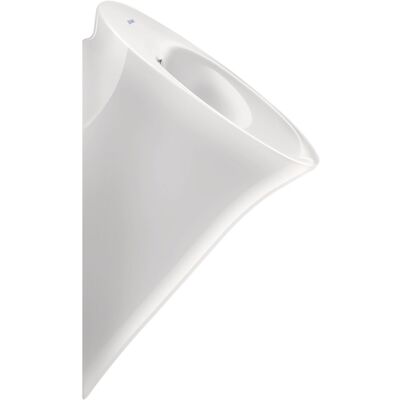 Urinal Duravit White Tulip - Sans rebord, Entrée arrière, Montage mural - Publicité Urinal Duravit White Tulip - Sans rebord, Entrée arrière, Montage mural - Publicité