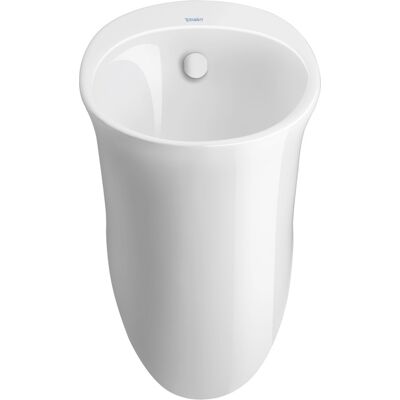 Urinoir White Tulip Duravit sans rebord - Blanc - Hygiénique & Économique - Publicité Urinoir White Tulip Duravit sans rebord - Blanc - Hygiénique & Économique - Publicité