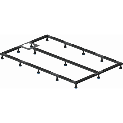 Duravit Modèle 791103000000000 - Cadre pour receveur de douche réglable en hauteur - Publicité Duravit Modèle 791103000000000 - Cadre pour receveur de douche réglable en hauteur - Publicité