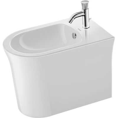 Bidet Debout DURAVIT Tulip blanc - Bidet - Blanc - Tulip - 370x580mm - Publicité Bidet Debout DURAVIT Tulip blanc - Bidet - Blanc - Tulip - 370x580mm - Publicité