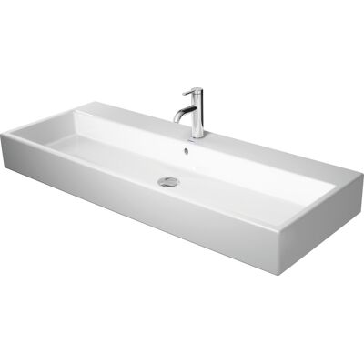 Duravit Vero Air Lavabo - Rectangulaire, 1200mm, Blanc, avec Trop-plein & Trou pour Robinet - Publicité Duravit Vero Air Lavabo - Rectangulaire, 1200mm, Blanc, avec Trop-plein & Trou pour Robinet - Publicité