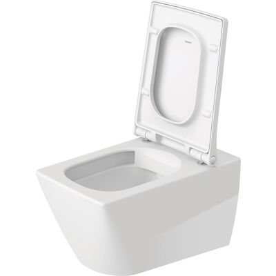 Couvercle de WC Duravit Viu - Blanc - Design Moderne - Publicité Couvercle de WC Duravit Viu - Blanc - Design Moderne - Publicité