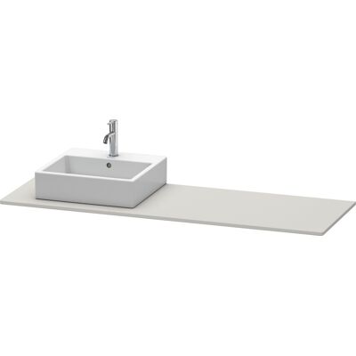 Console Duravit XSquare - Rectangulaire, Découpe à Gauche, Bois Haute Densité - Publicité Console Duravit XSquare - Rectangulaire, Découpe à Gauche, Bois Haute Densité - Publicité