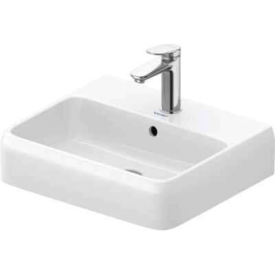Lavabo rectangulaire blanc Duravit Qatego - 2382500027 - Publicité Lavabo rectangulaire blanc Duravit Qatego - 2382500027 - Publicité