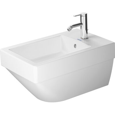 Bidet mural Duravit Vero Air - 37x57cm, Blanc Wondergliss - Publicité Bidet mural Duravit Vero Air - 37x57cm, Blanc Wondergliss - Publicité