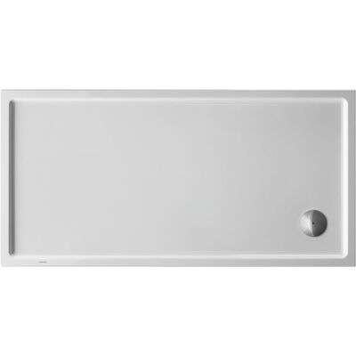 Plateau de douche rectangulaire Duravit Starck Slimline - Blanc - Publicité Plateau de douche rectangulaire Duravit Starck Slimline - Blanc - Publicité