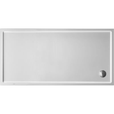Duravit Starck Slimline Bac à Douche Rectangulaire Antidérapant - 1800x800mm - Publicité Duravit Starck Slimline Bac à Douche Rectangulaire Antidérapant - 1800x800mm - Publicité