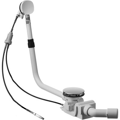 Duravit Modèle 791249000001000 - Ensemble d'évacuation et trop-plein universel pour Shower + Bath - Publicité Duravit Modèle 791249000001000 - Ensemble d'évacuation et trop-plein universel pour Shower + Bath - Publicité
