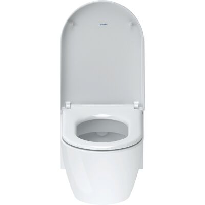 Duravit Starck 2 - WC suspendu avec Wondergliss - 620mm - Publicité Duravit Starck 2 - WC suspendu avec Wondergliss - 620mm - Publicité