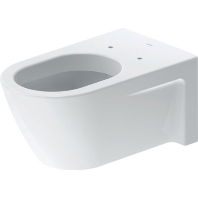Duravit Starck 2 WC suspendu - Ovale, Blanc brillant, 4,5L, fixation cachée - Publicité Duravit Starck 2 WC suspendu - Ovale, Blanc brillant, 4,5L, fixation cachée - Publicité