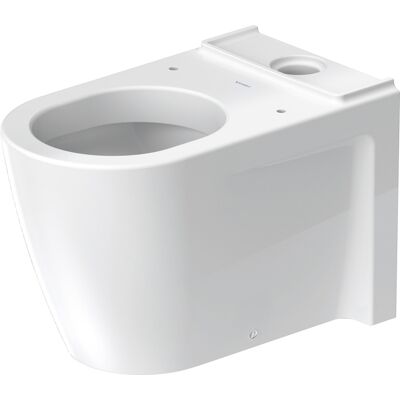Duravit Starck 2 WC - Blanc, 4,5L, sur sol - Publicité Duravit Starck 2 WC - Blanc, 4,5L, sur sol - Publicité