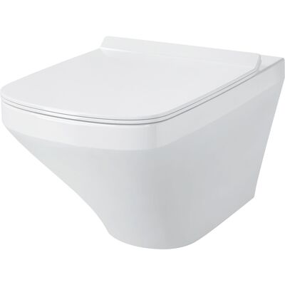 Duravit DuraStyle 54cm WC suspendu - Rimless, Fixation murale - Publicité Duravit DuraStyle 54cm WC suspendu - Rimless, Fixation murale - Publicité
