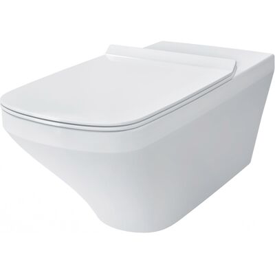 Toilette suspendue Duravit DuraStyle - HygieneGlaze, 4,5L, sans rebord - Publicité Toilette suspendue Duravit DuraStyle - HygieneGlaze, 4,5L, sans rebord - Publicité