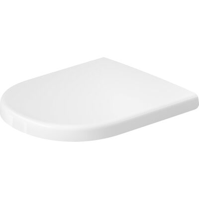 Siège de WC Duravit D-Code - Charnières en acier inoxydable - Facile à nettoyer - Publicité Siège de WC Duravit D-Code - Charnières en acier inoxydable - Facile à nettoyer - Publicité
