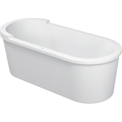 Baignoire ovale Duravit Starck 180x80cm - Blanc - Publicité Baignoire ovale Duravit Starck 180x80cm - Blanc - Publicité
