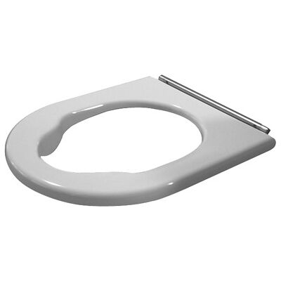 Anneau de siège WC Duravit Starck 3 Vital, charnières en acier inoxydable - Siège de toilette - Publicité Anneau de siège WC Duravit Starck 3 Vital, charnières en acier inoxydable - Siège de toilette - Publicité