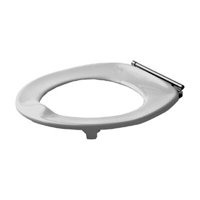 Siège de WC Duravit Architec - Hinges en acier inoxydable - Blanc - Publicité Siège de WC Duravit Architec - Hinges en acier inoxydable - Blanc - Publicité