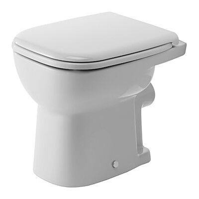 Toilette Duravit D-Code - Blanc, 6L, Sortie Horizontale - Publicité Toilette Duravit D-Code - Blanc, 6L, Sortie Horizontale - Publicité