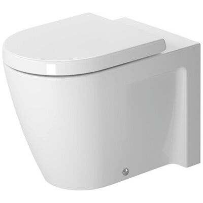 Duravit Starck 2 WC - Blanc, Sortie Horizontale, Revêtement Wondergliss - Publicité Duravit Starck 2 WC - Blanc, Sortie Horizontale, Revêtement Wondergliss - Publicité