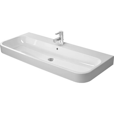 Lavabo Duravit Happy D.2 1200mm Blanc Brillant Avec Trop-plein 23181200241 - Publicité Lavabo Duravit Happy D.2 1200mm Blanc Brillant Avec Trop-plein 23181200241 - Publicité