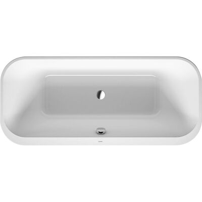 Duravit Modèle 700453800000000 - Baignoire autoportante en Blanc et Graphit Supermatt - Publicité Duravit Modèle 700453800000000 - Baignoire autoportante en Blanc et Graphit Supermatt - Publicité