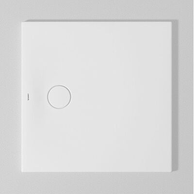 Duravit Receveur de douche carré Tempano 720187000000000 80 x 80 x 4 cm, au ras du sol, blanc - Publicité Duravit Receveur de douche carré Tempano 720187000000000 80 x 80 x 4 cm, au ras du sol, blanc - Publicité