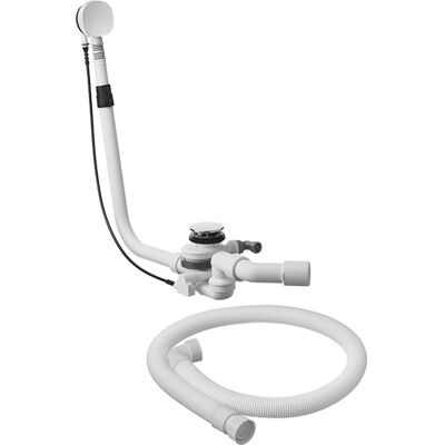 Duravit Modèle 791235000001000 - Ensemble d'évacuation universel pour baignoire - Publicité Duravit Modèle 791235000001000 - Ensemble d'évacuation universel pour baignoire - Publicité