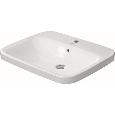 Lavabo Duravit DuraStyle 61,5cm - Installation en surface, Blanc - Publicité Lavabo Duravit DuraStyle 61,5cm - Installation en surface, Blanc - Publicité