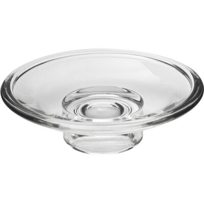 Emco Amphora Porte-savon - Verre cristal clair - Accessoire de porte-savon - Publicité Emco Amphora Porte-savon - Verre cristal clair - Accessoire de porte-savon - Publicité