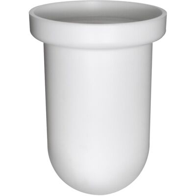 Emco Rondo Verre de Rechange Plastique Blanc - Accessoires pour Brosse WC - Publicité Emco Rondo Verre de Rechange Plastique Blanc - Accessoires pour Brosse WC - Publicité