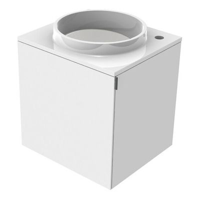 Lavabo mural Emco 958227410 - Trou pour robinet à droite - Publicité Lavabo mural Emco 958227410 - Trou pour robinet à droite - Publicité