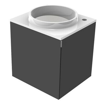 Emco 958227510 Armoire miroir à montage mural, lavabo simple, rectangle - Noir - Publicité Emco 958227510 Armoire miroir à montage mural, lavabo simple, rectangle - Noir - Publicité