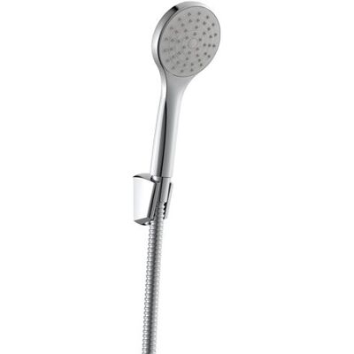 Ensemble de bain Fukana Modèle 5512350 Chrome avec douchette, support mural et flexible - Publicité Ensemble de bain Fukana Modèle 5512350 Chrome avec douchette, support mural et flexible - Publicité