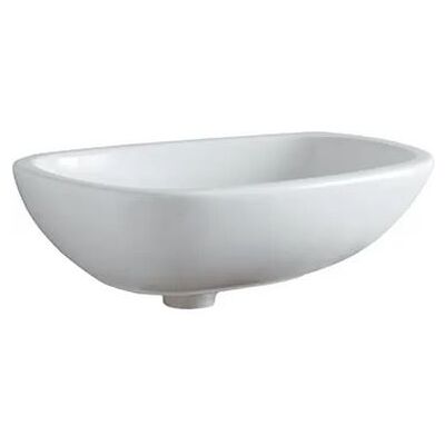 Lavabo angulaire blanc Geberit Citterio 560x400mm - Lavabo - Publicité Lavabo angulaire blanc Geberit Citterio 560x400mm - Lavabo - Publicité