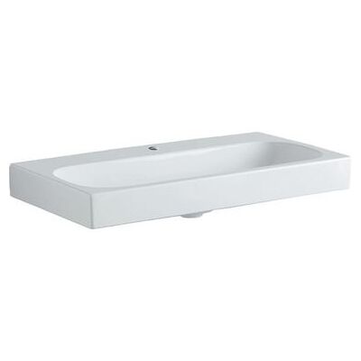 Lavabo Murale Geberit Citterio - 60x50 cm Céramique Blanche - Publicité Lavabo Murale Geberit Citterio - 60x50 cm Céramique Blanche - Publicité