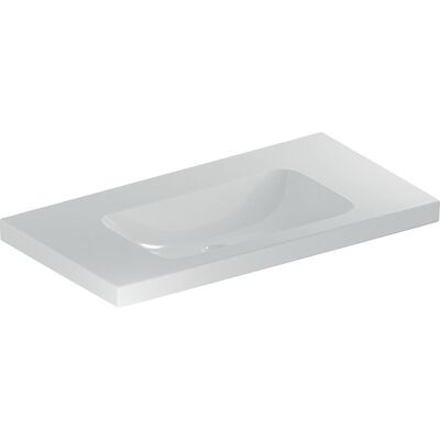 Lavabo Geberit iCon Light Mural - 90x48 cm, Céramique, Blanc - Publicité Lavabo Geberit iCon Light Mural - 90x48 cm, Céramique, Blanc - Publicité