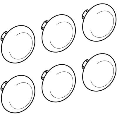 Geberit - Coussin de siège / housse droite 6 pièces pour Smyle Slim - WC - Publicité Geberit - Coussin de siège / housse droite 6 pièces pour Smyle Slim - WC - Publicité
