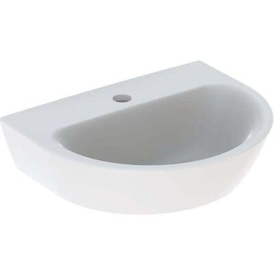 Lavabo mural Geberit Renova - 45x36 cm, Blanc, Céramique - Publicité Lavabo mural Geberit Renova - 45x36 cm, Blanc, Céramique - Publicité