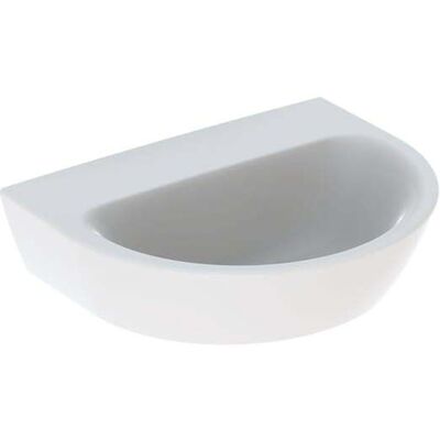 Lavabo mural Geberit Renova - Blanc - 45x36 cm - Publicité Lavabo mural Geberit Renova - Blanc - 45x36 cm - Publicité