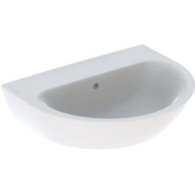 Lavabo Geberit Renova Blanc Fixation Murale - 60cm - Publicité Lavabo Geberit Renova Blanc Fixation Murale - 60cm - Publicité