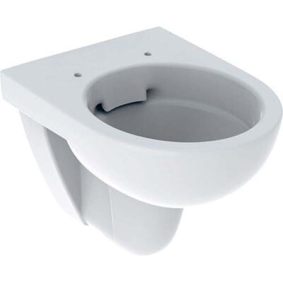 Toilette compacte suspendue Rimfree Geberit - 35,5x34x48 cm - Publicité Toilette compacte suspendue Rimfree Geberit - 35,5x34x48 cm - Publicité