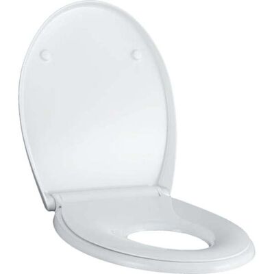 Keramag 500.981.01.1 Siège WC - Fermeture douce, Anneau pour enfants, Fixation par dessus - Publicité Keramag 500.981.01.1 Siège WC - Fermeture douce, Anneau pour enfants, Fixation par dessus - Publicité