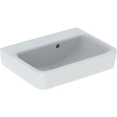 Lavabo de main Geberit Renova Plan - 50x38cm - Blanc - Montage mural - Publicité Lavabo de main Geberit Renova Plan - 50x38cm - Blanc - Montage mural - Publicité