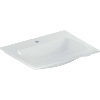 Lavabo Geberit iCon Light 60x48cm, blanc, KeraTect - Publicité Lavabo Geberit iCon Light 60x48cm, blanc, KeraTect - Publicité