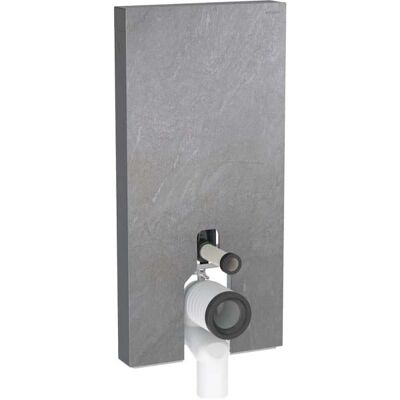 Module sanitaire Geberit Monolith Plus - 101cm, Connexion latérale d'eau, Effet ardoise - Publicité Module sanitaire Geberit Monolith Plus - 101cm, Connexion latérale d'eau, Effet ardoise - Publicité