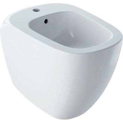 Bidet Geberit Citterio - Fixé au mur, KeraTect, Blanc, 56cm de profondeur - Publicité Bidet Geberit Citterio - Fixé au mur, KeraTect, Blanc, 56cm de profondeur - Publicité