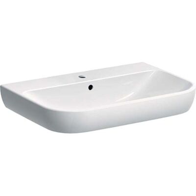 Keramag - Modèle 500248 Lavabo rectangulaire blanc mural - Lavabo - Publicité Keramag - Modèle 500248 Lavabo rectangulaire blanc mural - Lavabo - Publicité