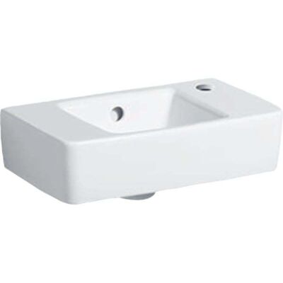 Lavabo mural Geberit Renova Plan - 400x250mm Blanc - Publicité Lavabo mural Geberit Renova Plan - 400x250mm Blanc - Publicité